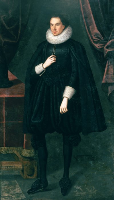 Sir Thomas Wentworth by Robert the Elder studio of Peake
